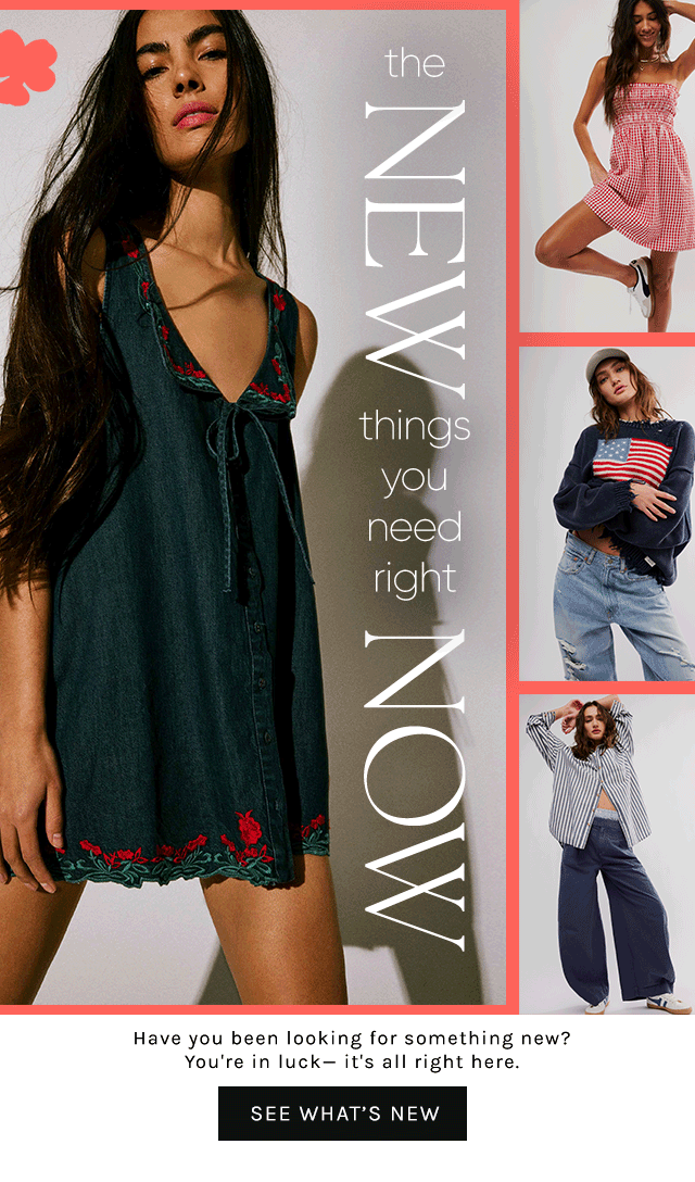 Newsletter content from freepeople