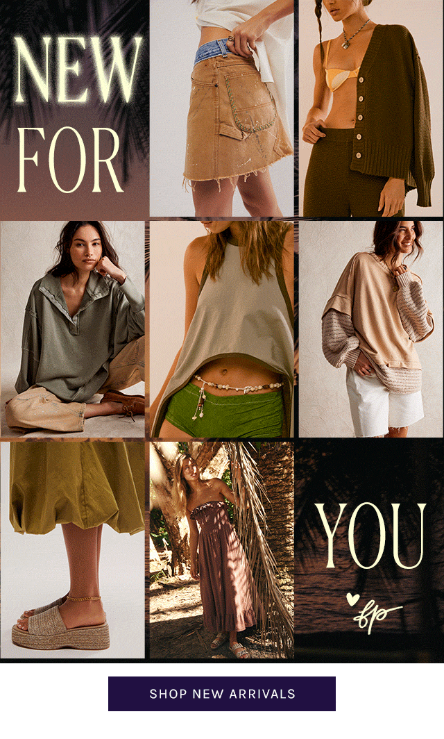 Newsletter content from freepeople