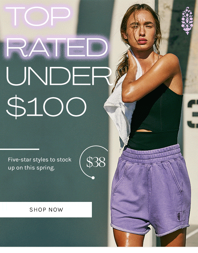 Newsletter content from freepeople