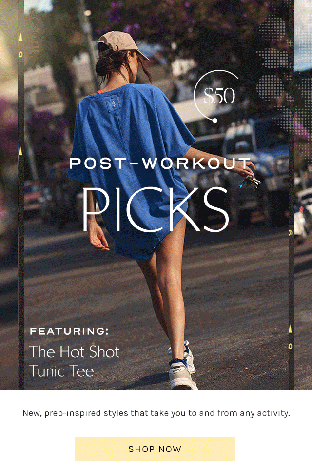 Newsletter content from freepeople