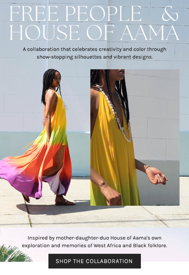 Newsletter content from freepeople