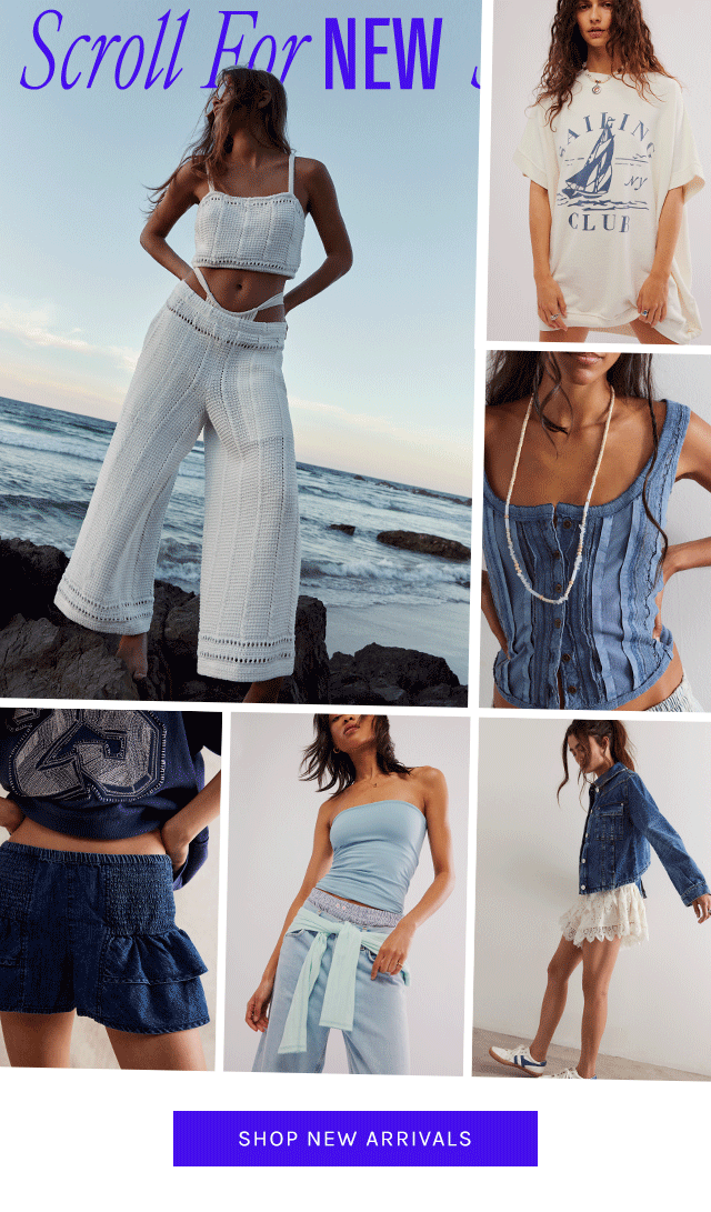 Newsletter content from freepeople