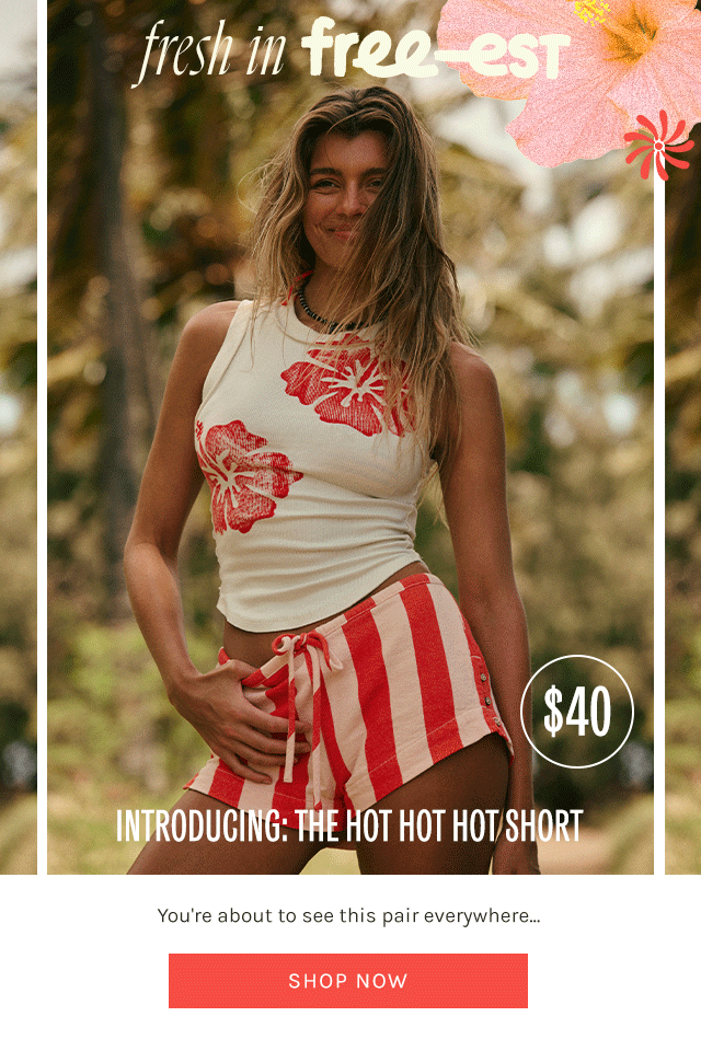 Newsletter content from freepeople