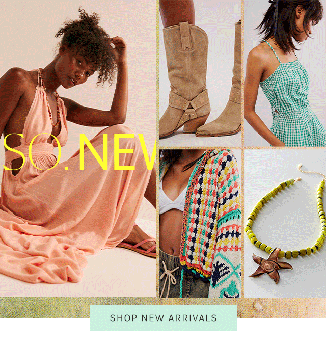 Newsletter content from freepeople