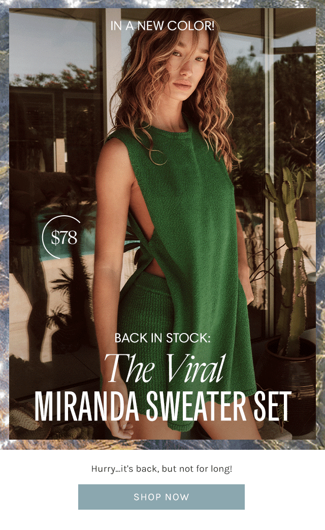 Newsletter content from freepeople