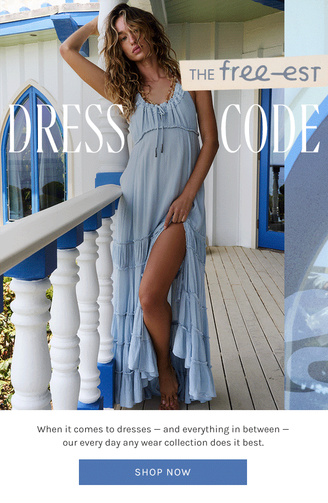 Newsletter content from freepeople