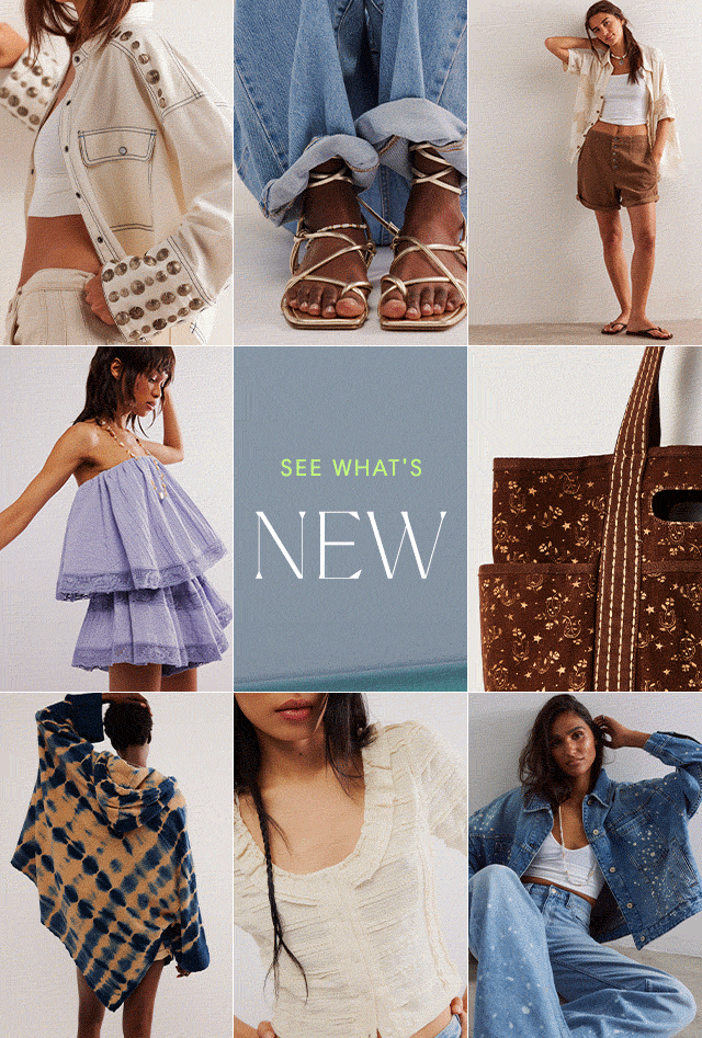 Newsletter content from freepeople