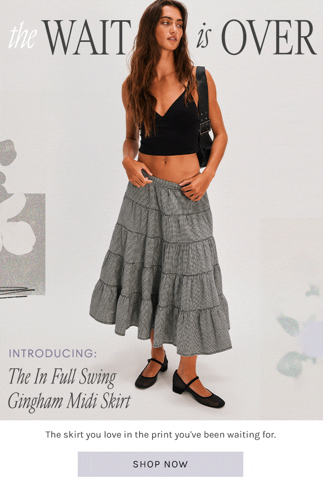 Newsletter content from freepeople