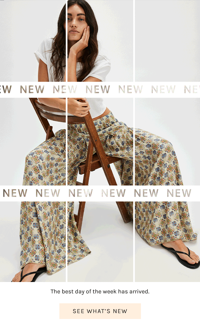 Newsletter content from freepeople