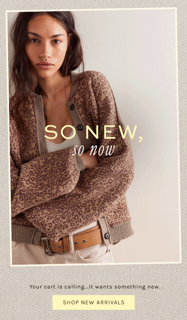 Newsletter content from freepeople