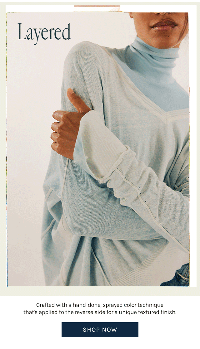 Newsletter content from freepeople