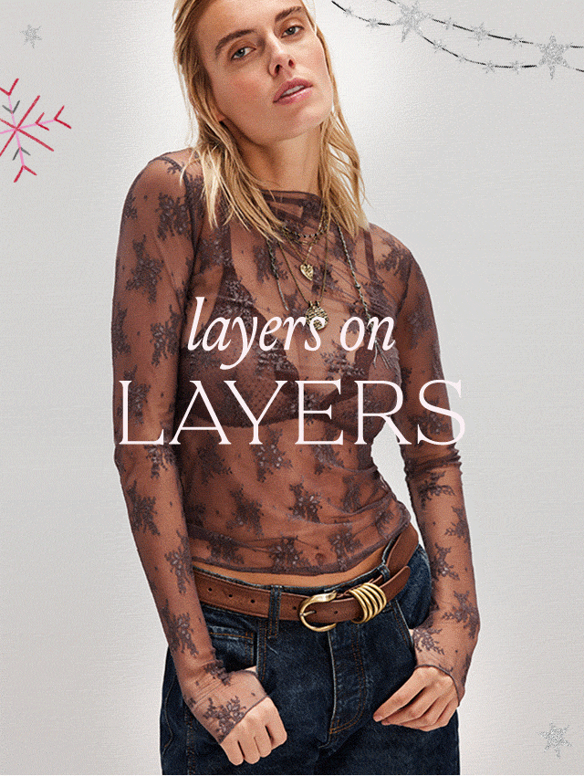 Newsletter content from freepeople