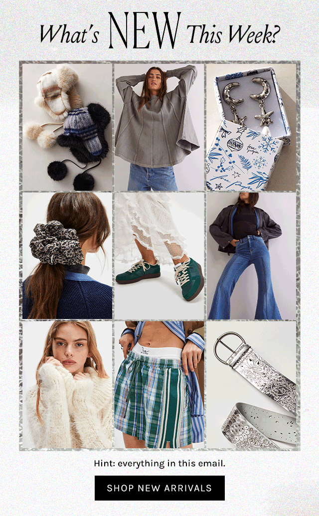 Newsletter content from freepeople