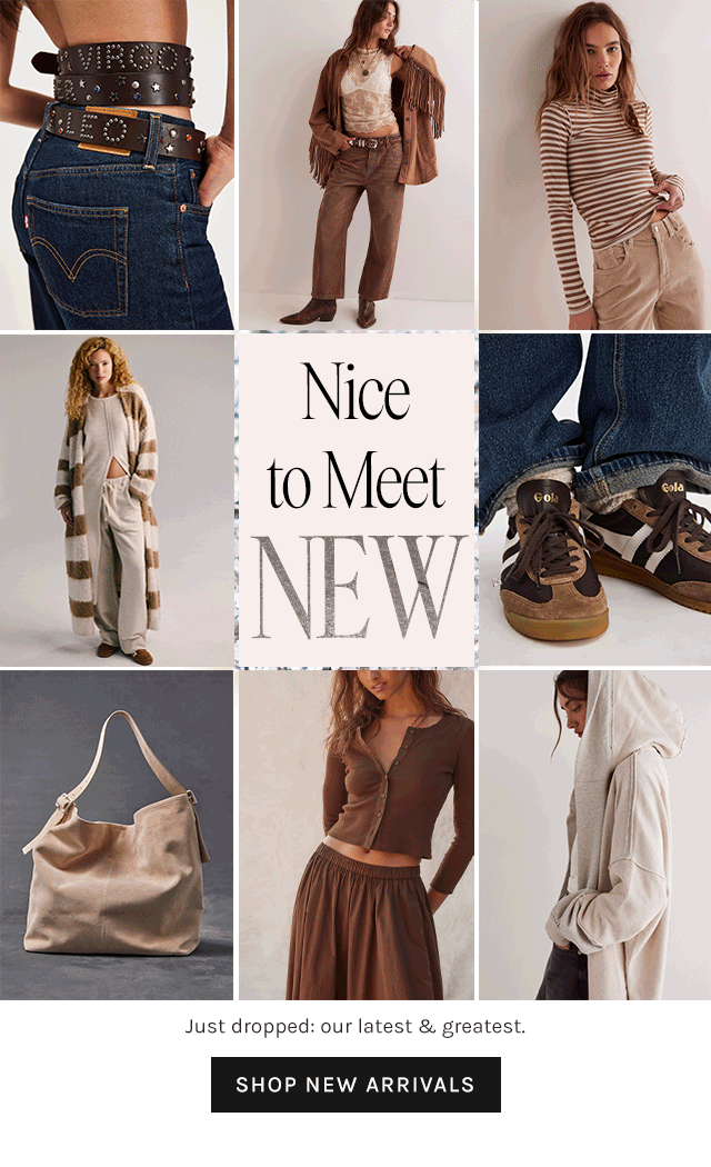 Newsletter content from freepeople
