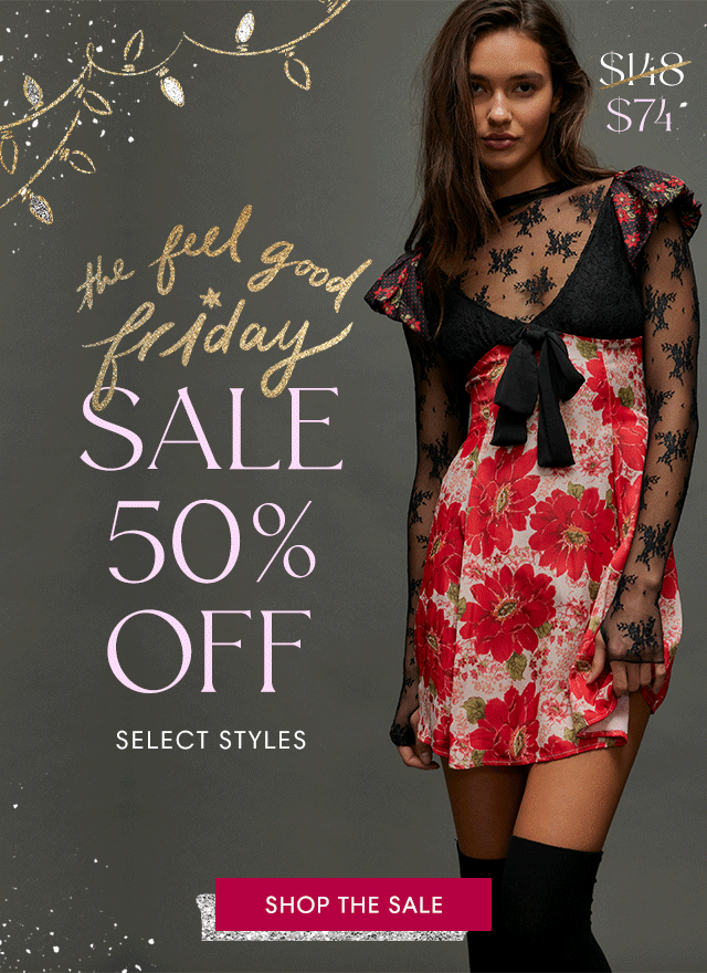 Newsletter content from freepeople