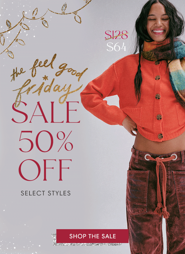 Newsletter content from freepeople