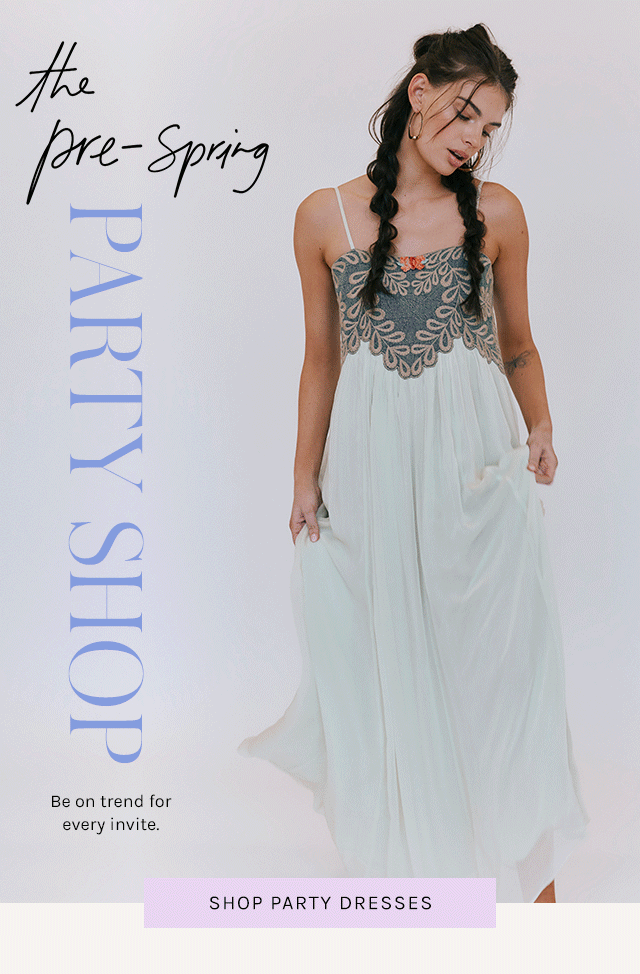 Newsletter content from freepeople