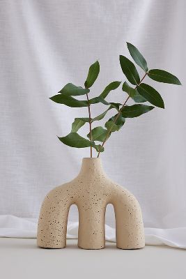 Betty Mojo Sculptural Cement Vase Anthropologie Uk