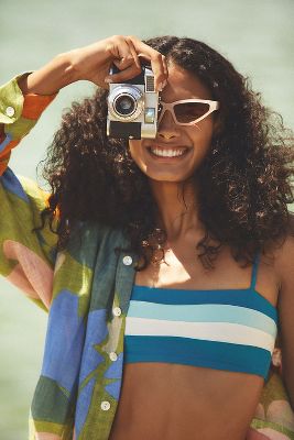 Lspace Rebel Stripe Bikini Top Anthropologie