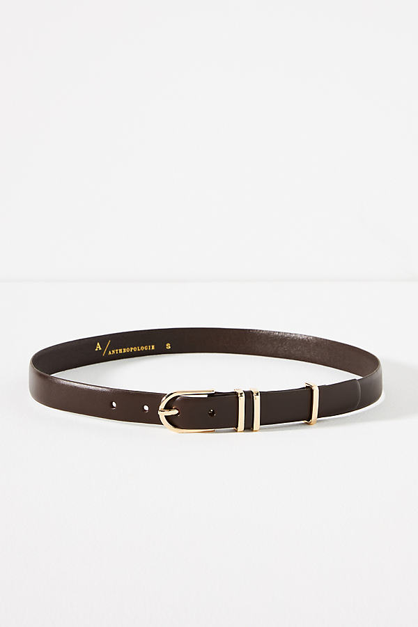 By Anthropologie Basic Keeper Leather Belt