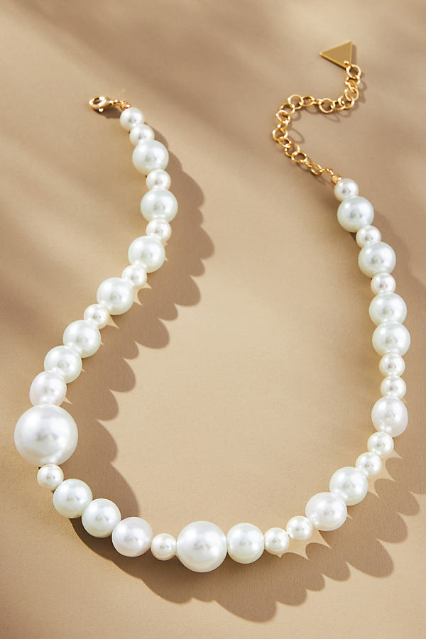 Gold-Plated Bel Air Assorted Pearl Necklace