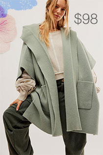 All I Need Cozy Hooded Kimono
