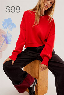 Easy Street Crop Pullover