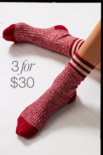 3 For 30 Socks
