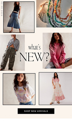 Newsletter content from freepeople