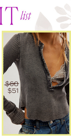 Newsletter content from freepeople