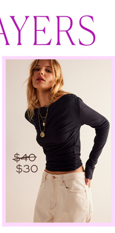 Newsletter content from freepeople