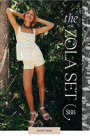 Newsletter content from freepeople