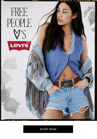 Newsletter content from freepeople