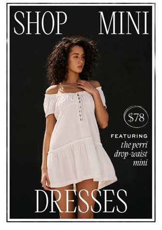 Newsletter content from freepeople