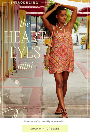 Newsletter content from freepeople