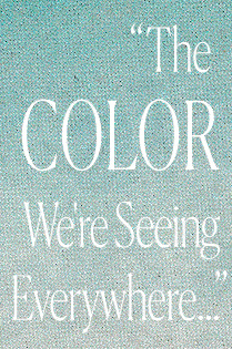 Trendspotting New Blues