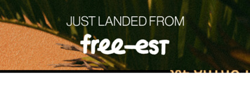 Newsletter content from freepeople