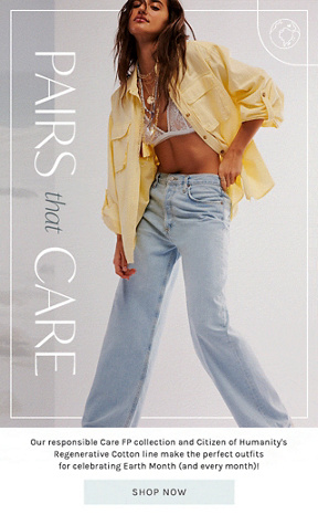 Newsletter content from freepeople