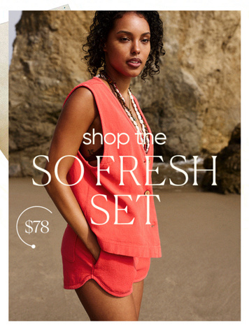Newsletter content from freepeople