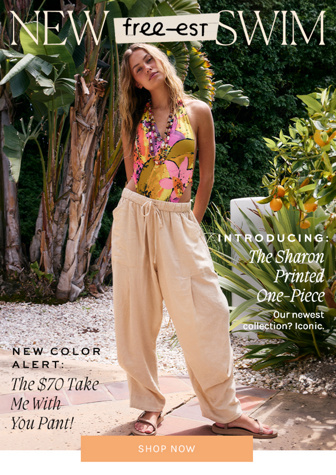 Newsletter content from freepeople