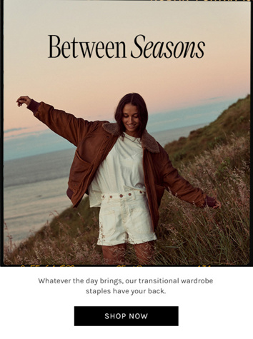 Newsletter content from freepeople
