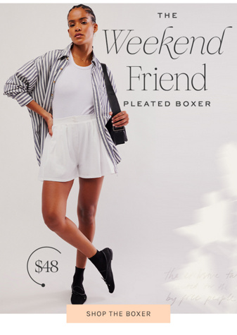 Newsletter content from freepeople