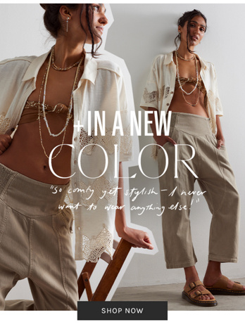 Newsletter content from freepeople