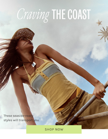Newsletter content from freepeople