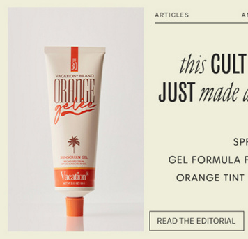 Newsletter content from freepeople