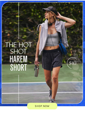 Newsletter content from freepeople
