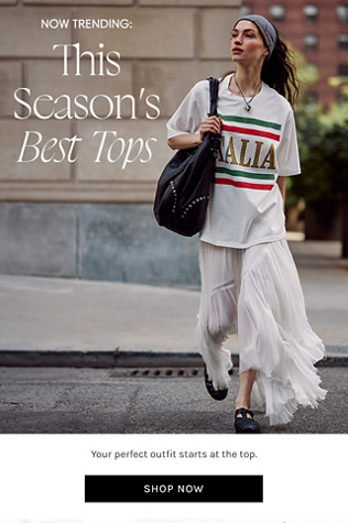 Newsletter content from freepeople