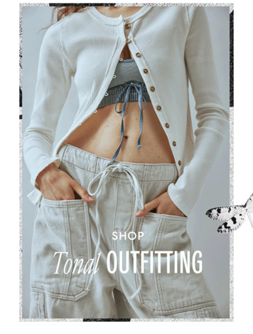 Newsletter content from freepeople