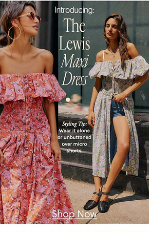 Newsletter content from freepeople