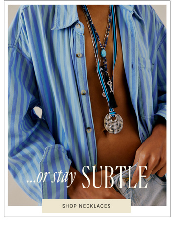 Newsletter content from freepeople